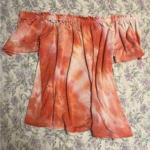 Off the shoulder shirt